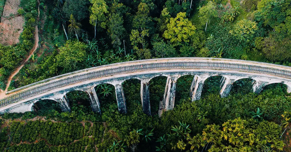 Sri Lanka scenic hill country landscape - Olanka Tours
