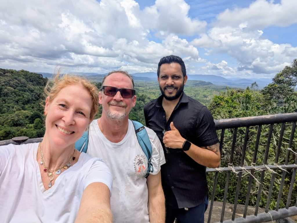 Travellers exploring historic attractions in Sri Lanka with Olanka Tours