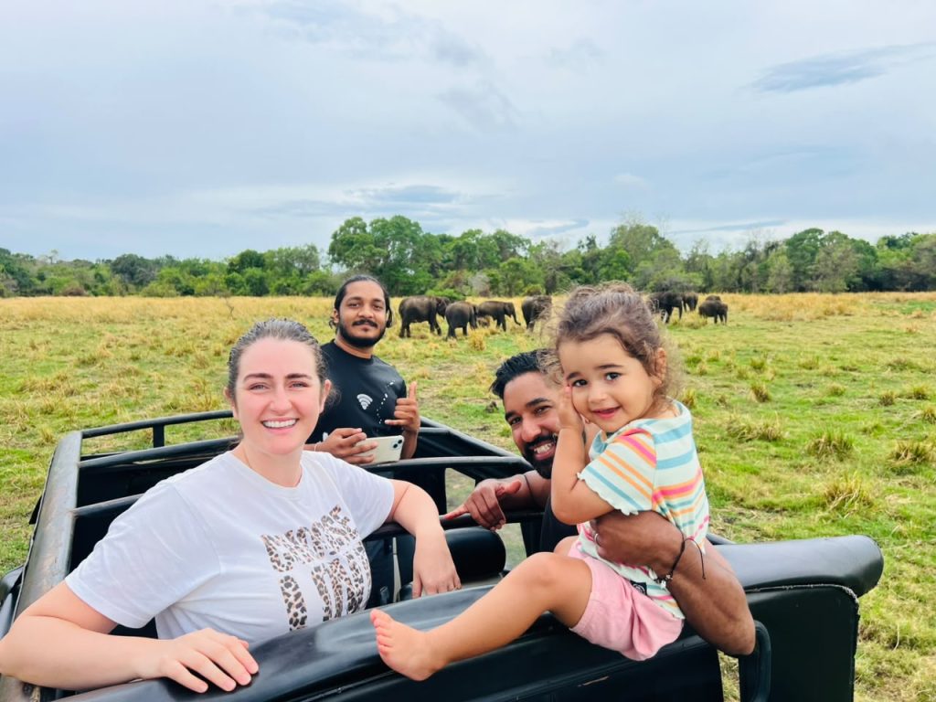 Olanka Tours travellers enjoying their Sri Lanka holiday adventure