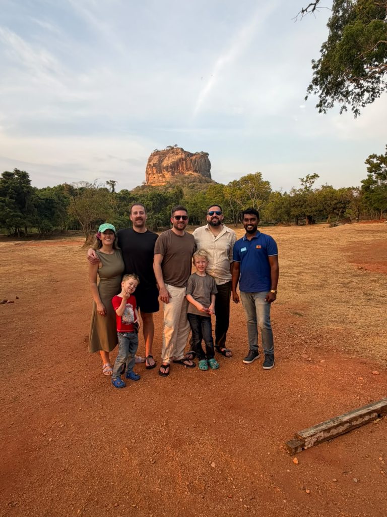 Happy travellers on a personalized Sri Lanka journey with Olanka Tours