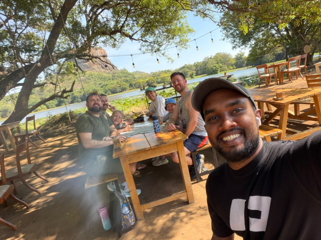 Guests exploring the natural beauty of Sri Lanka with Olanka Tours