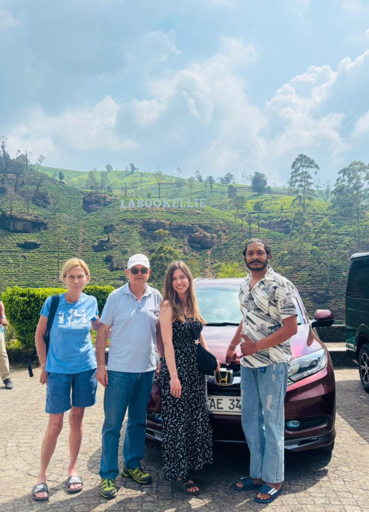 Guests exploring the natural beauty of Sri Lanka with Olanka Tours