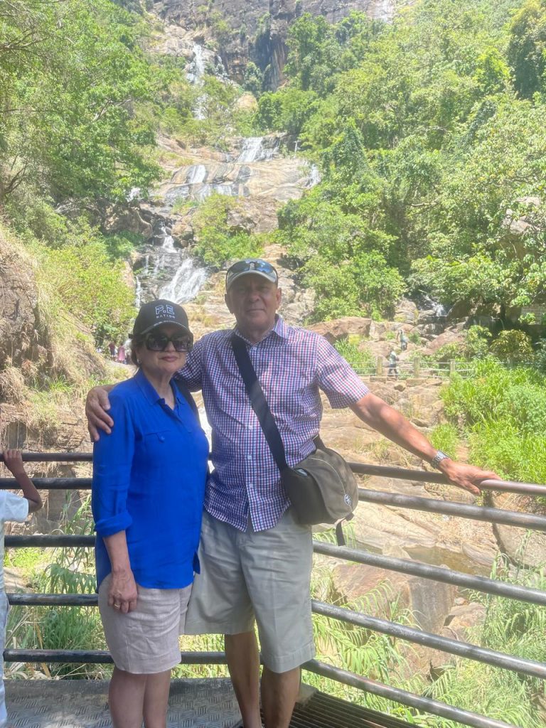 Guests exploring the natural beauty of Sri Lanka with Olanka Tours