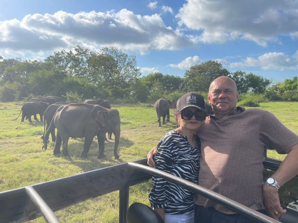 Guests exploring the natural beauty of Sri Lanka with Olanka Tours
